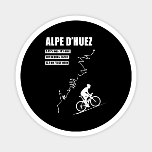 Alpe d'Huez Climb - Tour de France Magnet